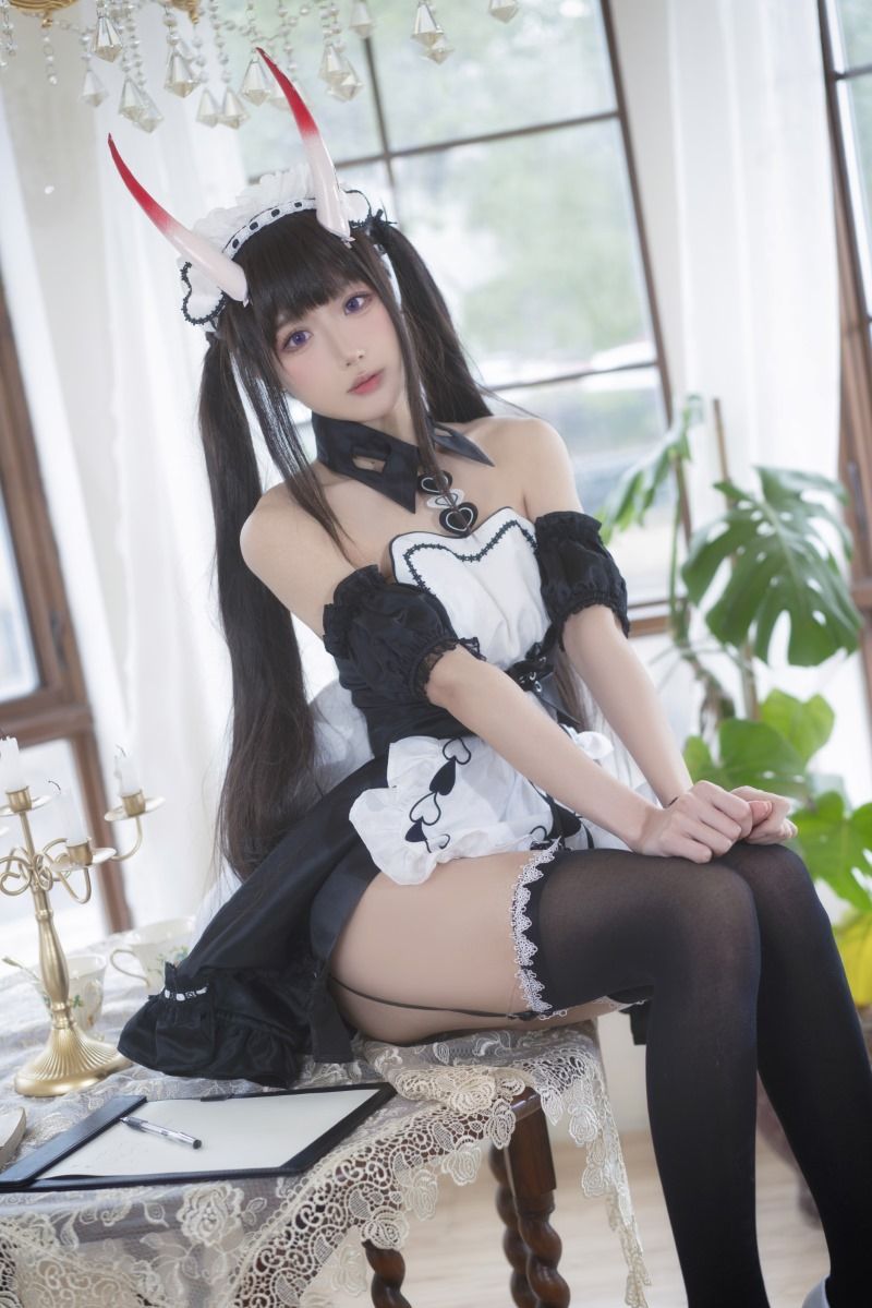 阿包也是兔娘 1月舰长图包 能代女仆
