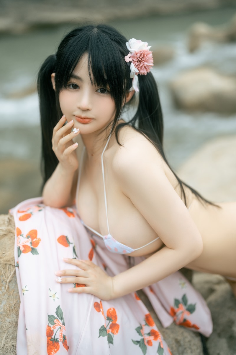 宁宁,浴衣,桜井宁宁