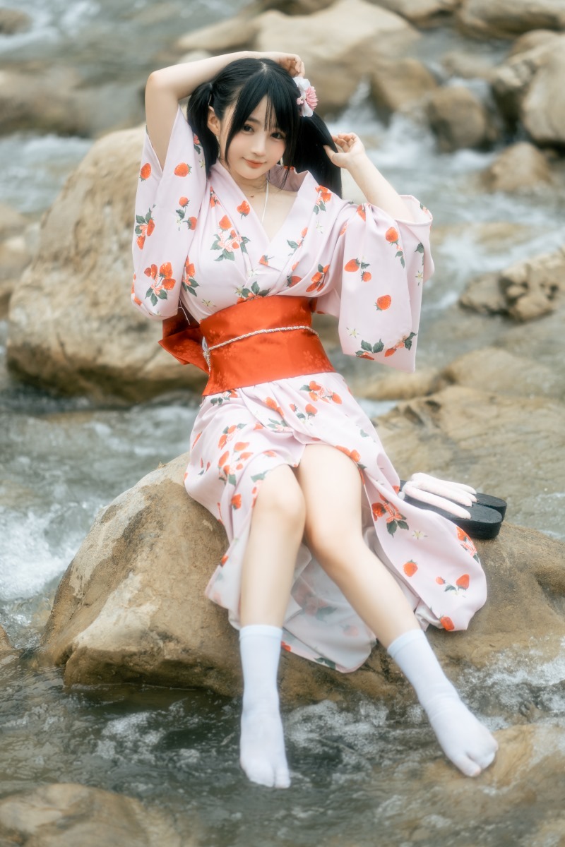 宁宁,浴衣,桜井宁宁