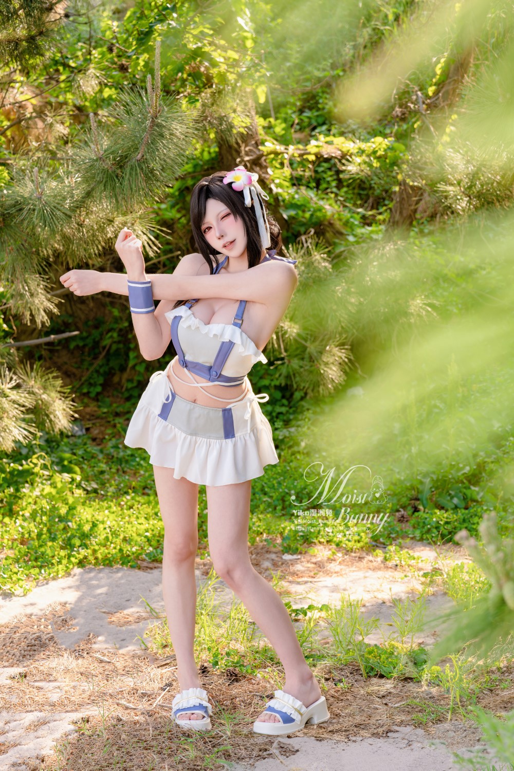 泳装,团子,咬一口兔娘,黏黏团子兔,蒂法,泳装限定