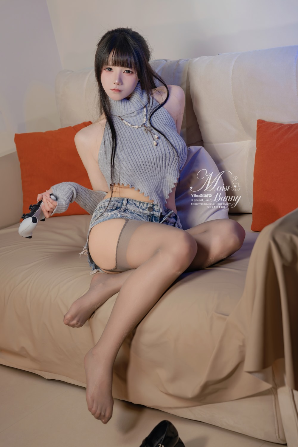 作品,少女,团子,咬一口兔娘,黏黏团子兔,陪玩少女