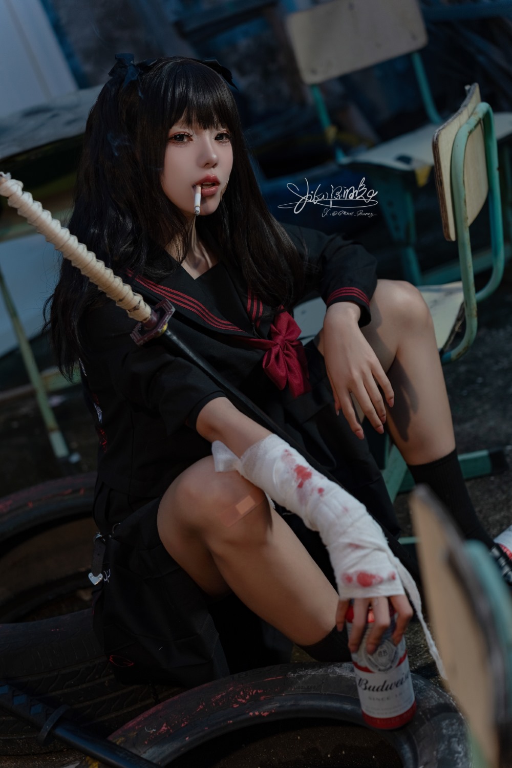 咬一口兔娘,不良女高