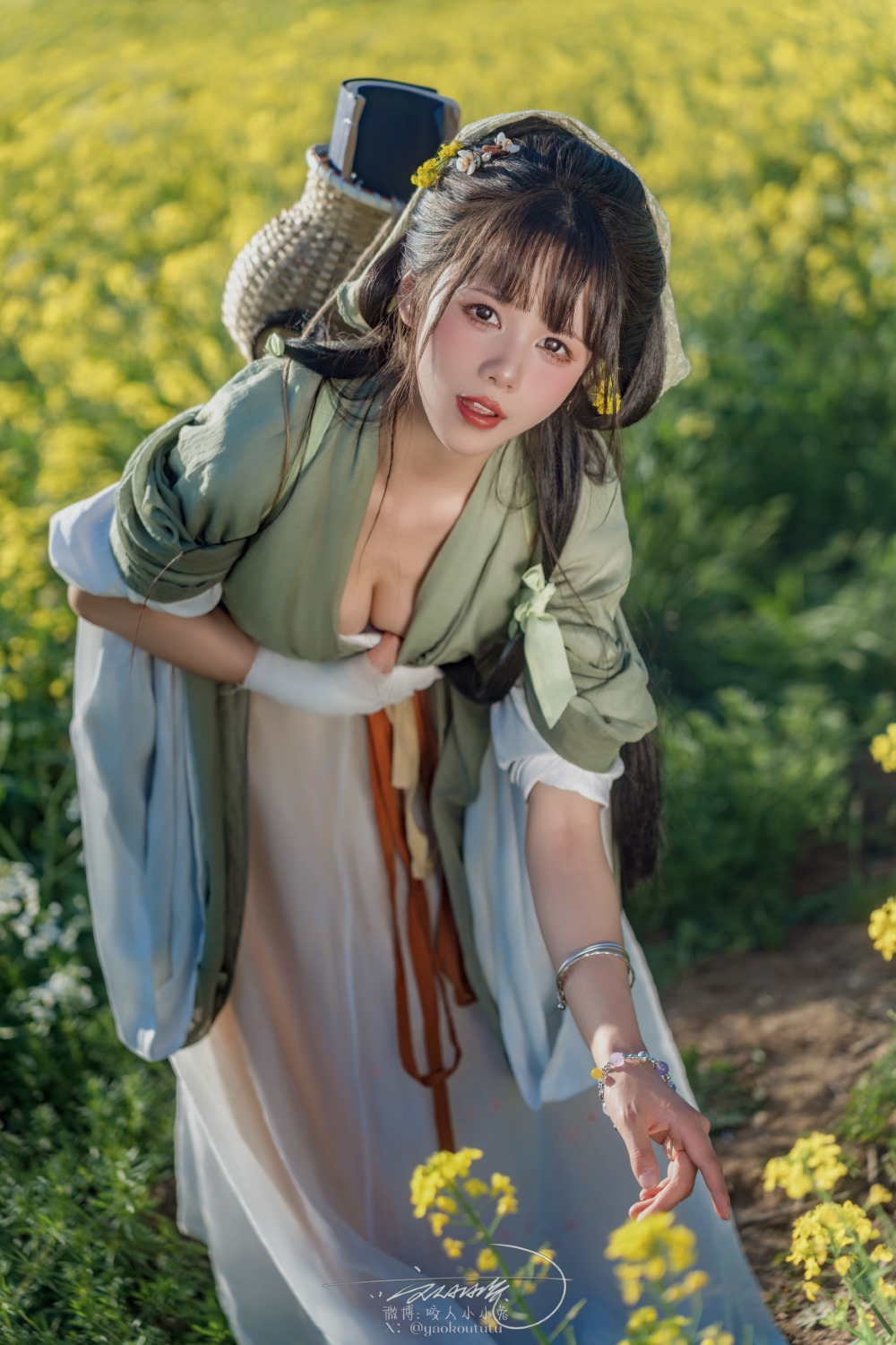 作品,团子,咬一口兔娘,黏黏团子兔,黏黏团子,田耕记
