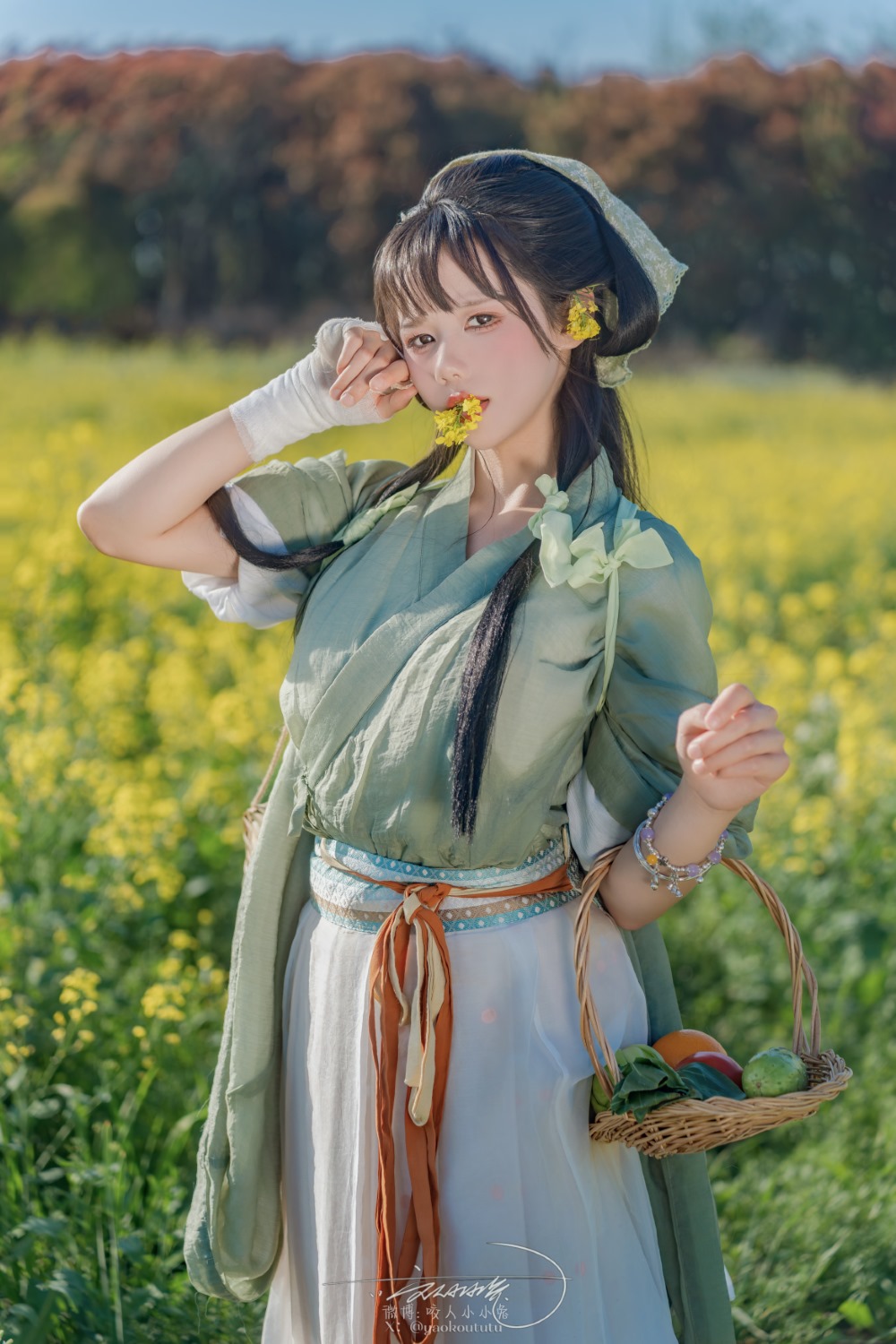 作品,团子,咬一口兔娘,黏黏团子兔,黏黏团子,田耕记