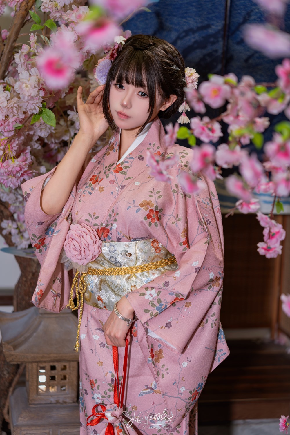 温泉,团子,咬一口兔娘,黏黏团子兔,黏黏团子,温泉の女将