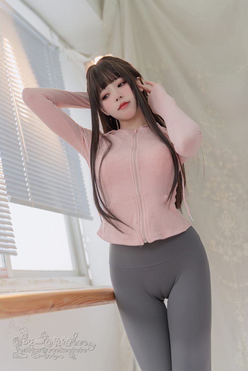 瑜伽,团子,咬一口兔娘,黏黏团子兔,黏黏团子,私教,瑜伽私教课