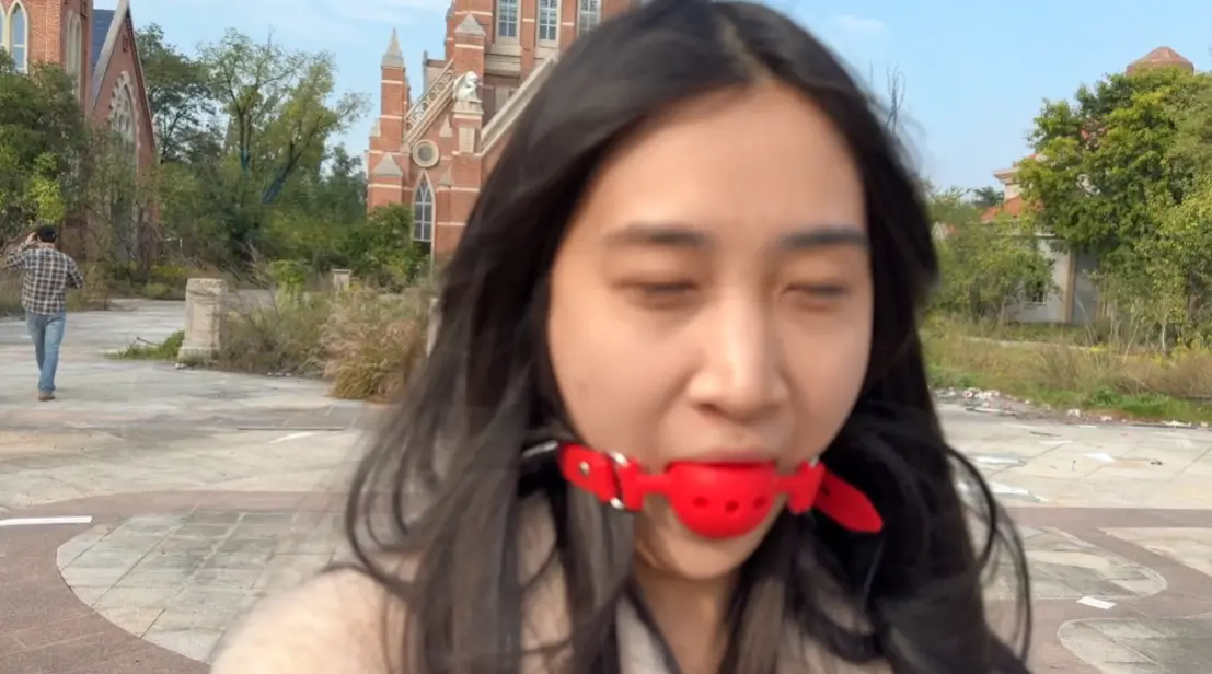 镣铐,拘束,单手套,户外,美女,折磨,郊狼,铁链,男友,枷锁,小女奴