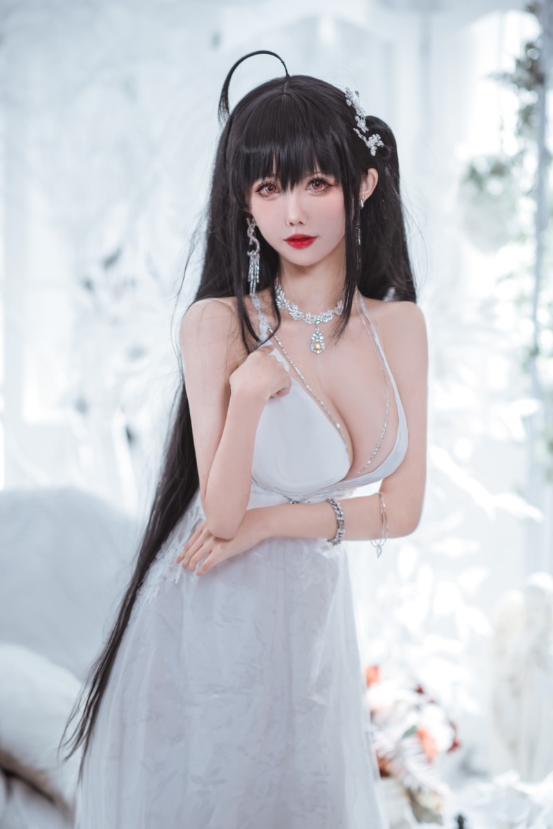 婚纱,大凤,仙女月,大凤纯白婚纱