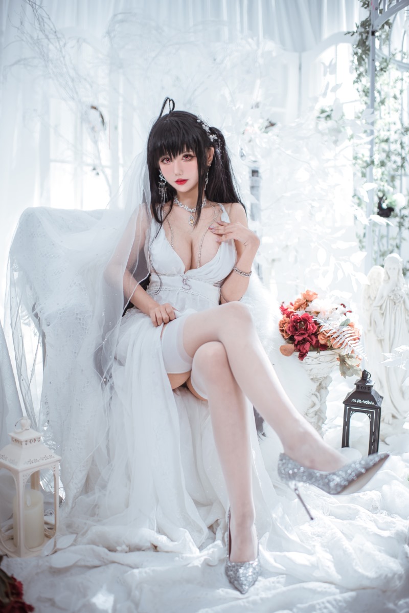 婚纱,大凤,仙女月,大凤纯白婚纱