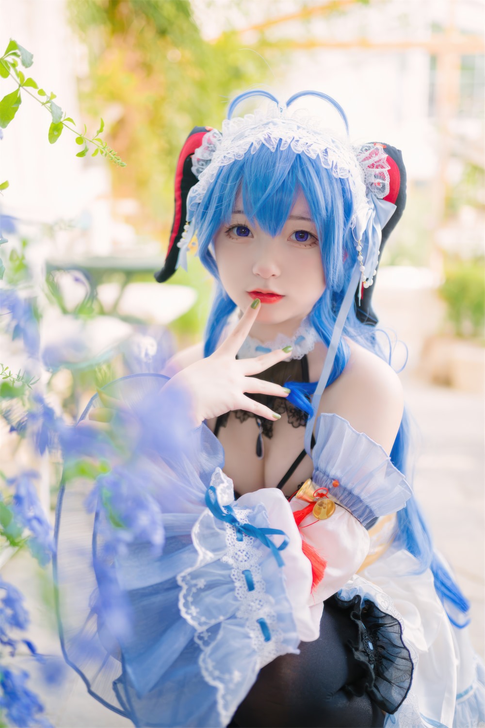 女仆,仆,甘雨,甘雨女仆,花铃