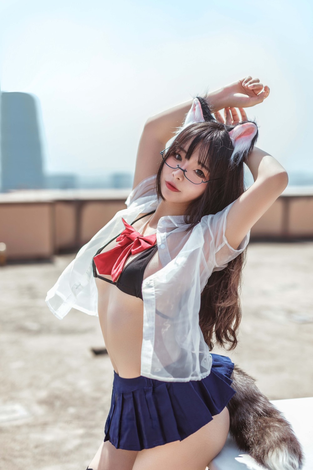 女友,犬,yuuhui玉汇,天台猫猫,黑犬机器人女友