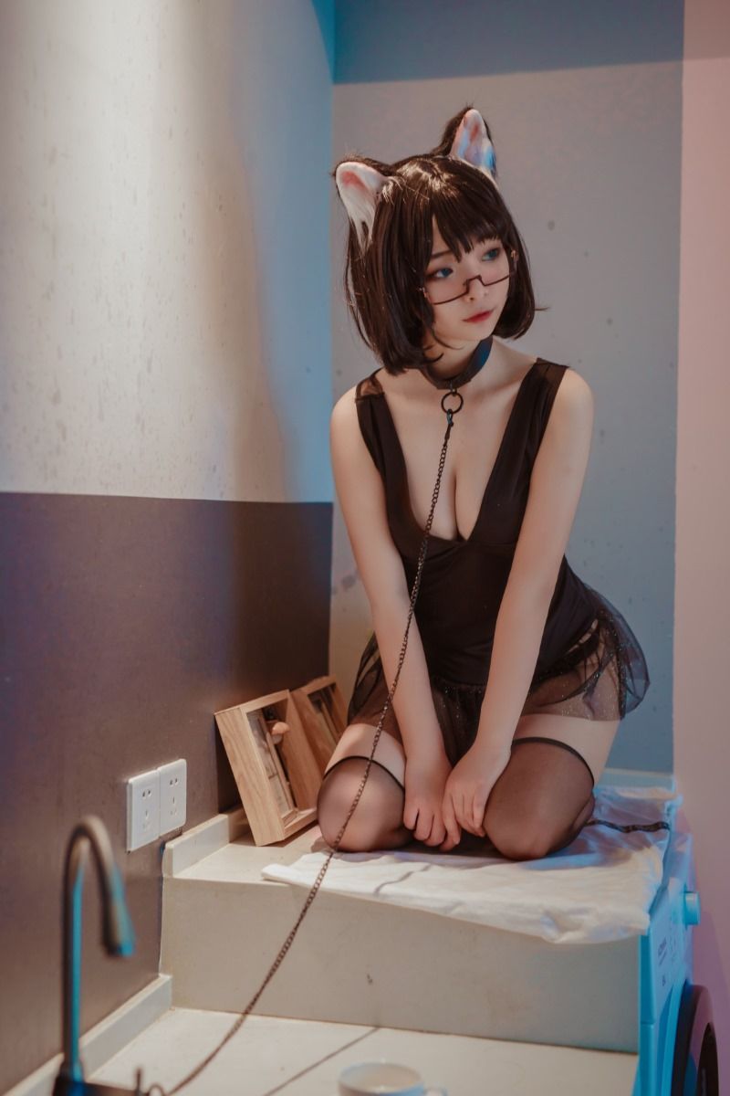 裙子,yuuhui玉汇,猫猫头黑裙子,猫猫头