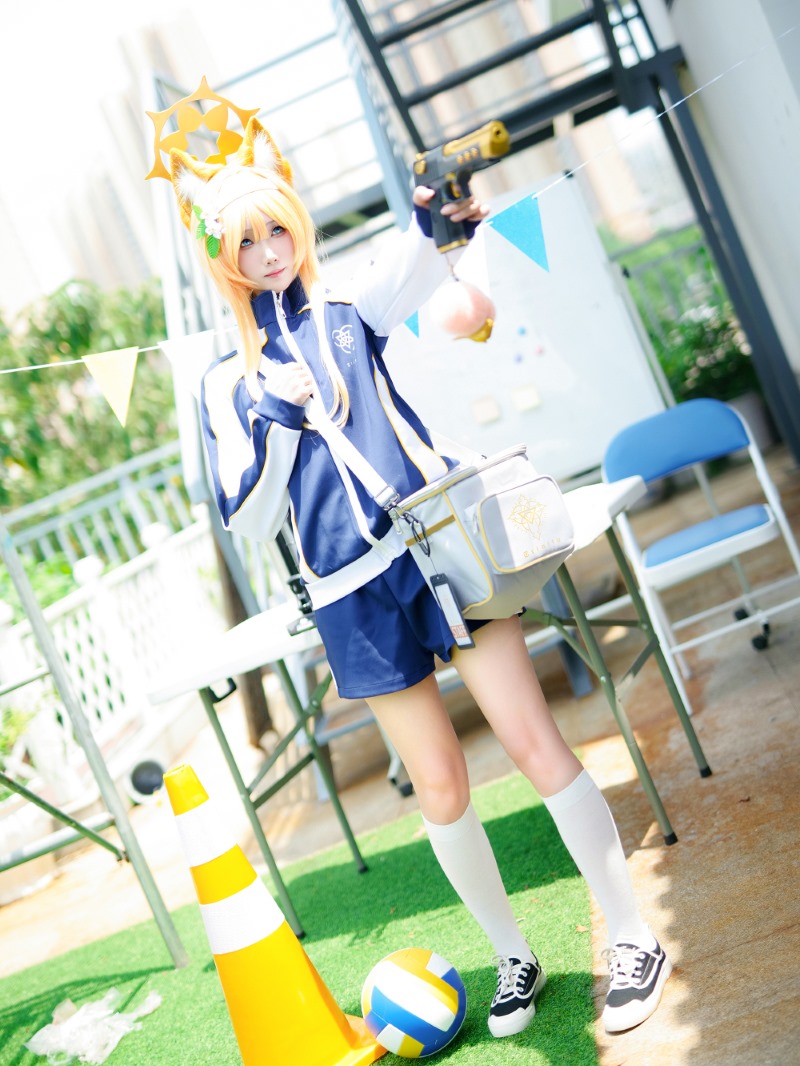 体操服,晓美妈,Blue,Archive,伊落マリー体操服