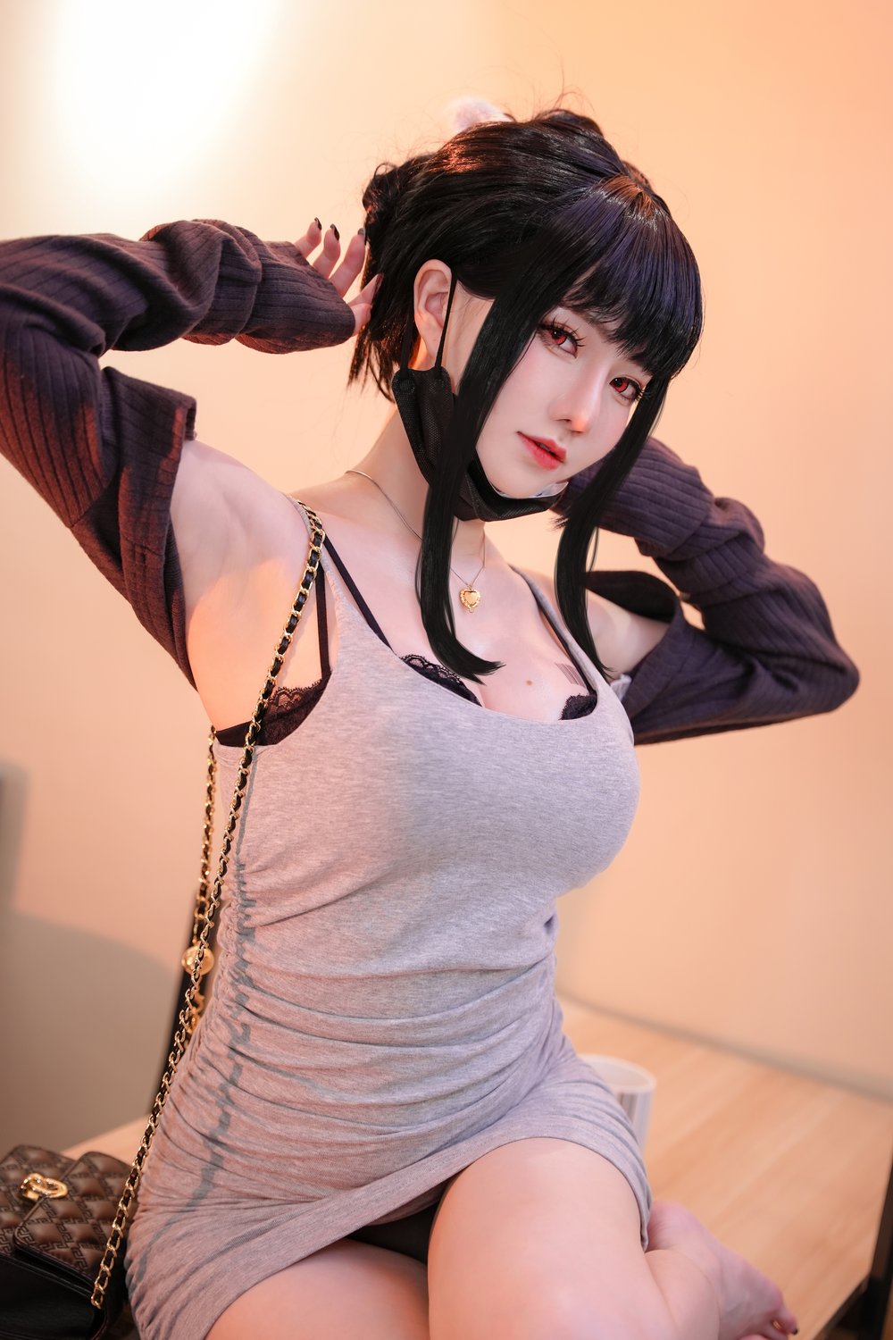 都市,吊带,性感,女神,长发,微微,视觉,胜利女神,私密,可爱,w,Sally,Dorasnow,马来西亚,妮姬