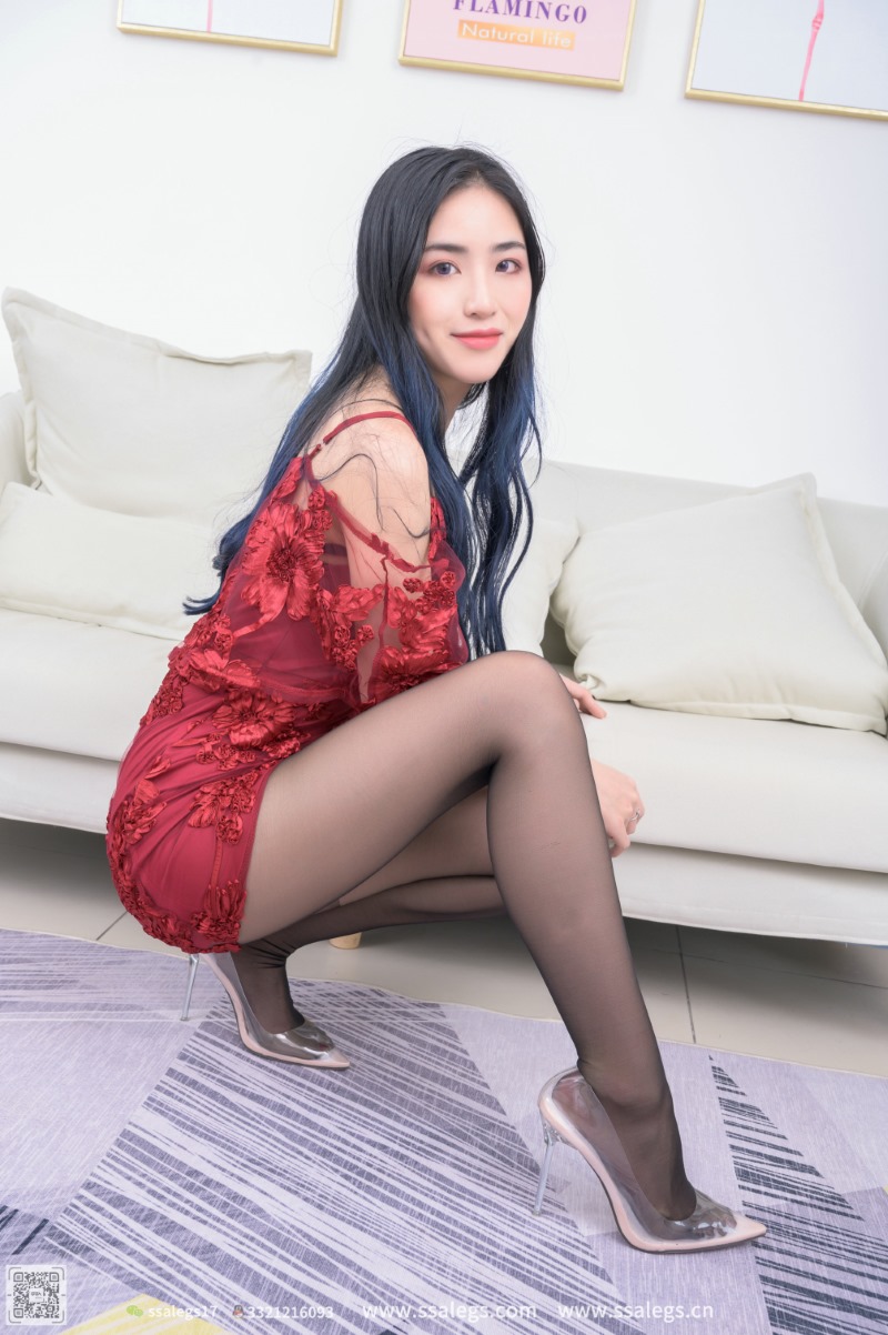 黑丝,写真,SSA丝社,超清版,黑丝写真