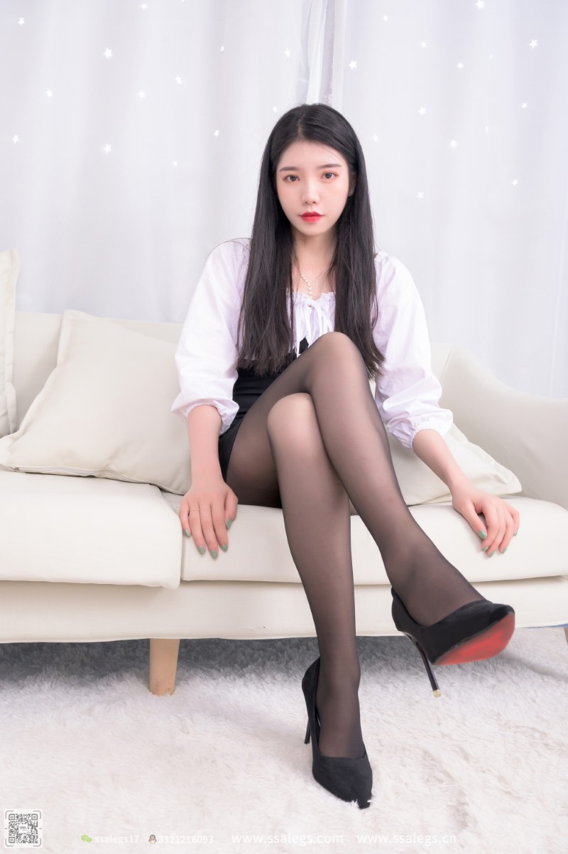 黑丝,写真,SSA丝社,超清版,黑丝写真,秋秋
