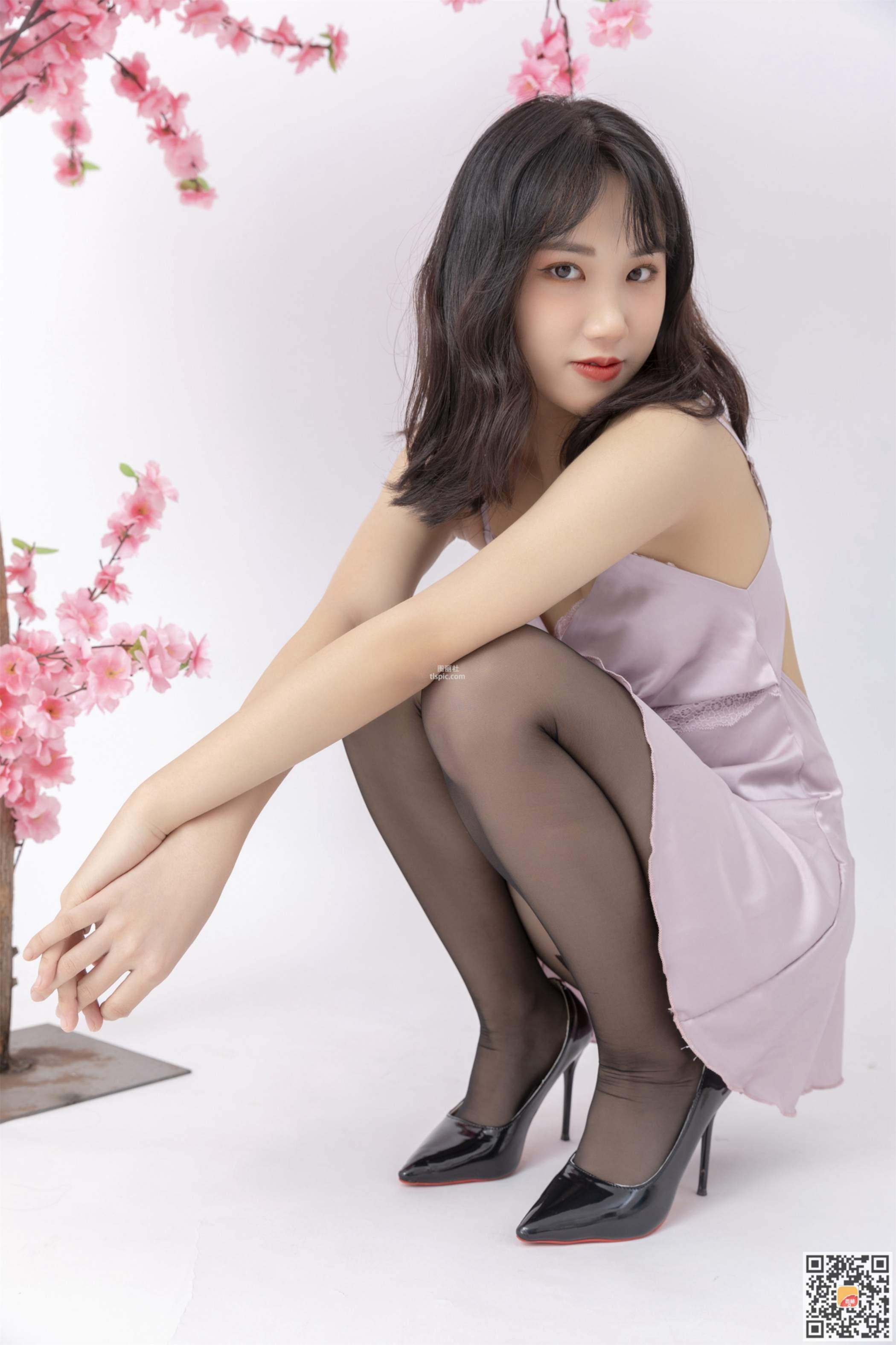 黑丝,少女,睡裙,媛媛,写真,黑丝少女,香柚写真