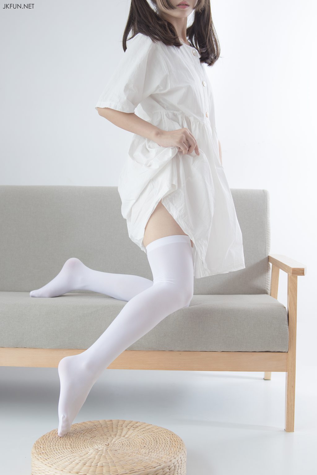 过膝,过膝袜,膝袜,写真,森萝财团写真,森萝财团,默陌