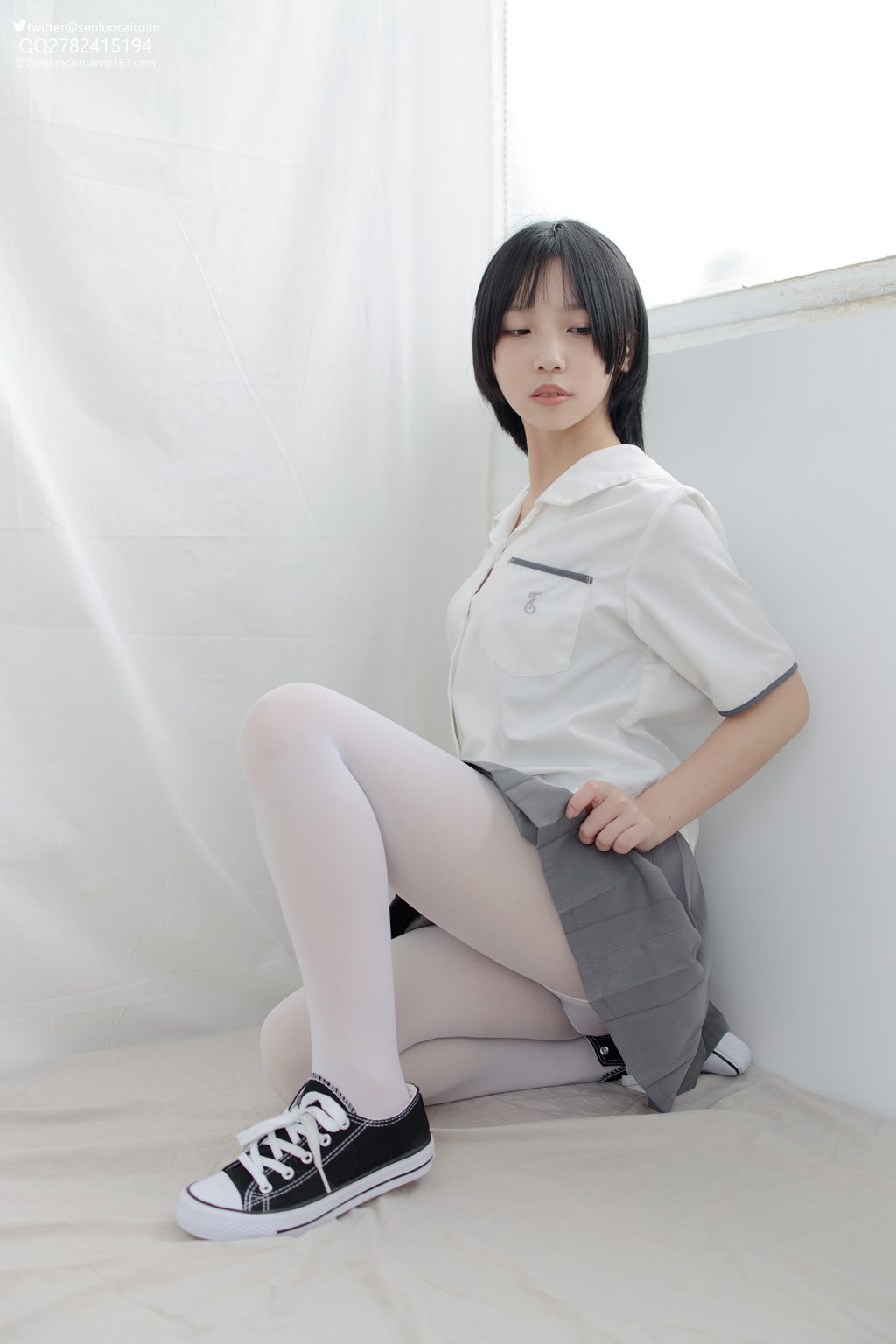 制服,JK制服,写真,森萝财团写真,森萝财团,JKFUN,希晨