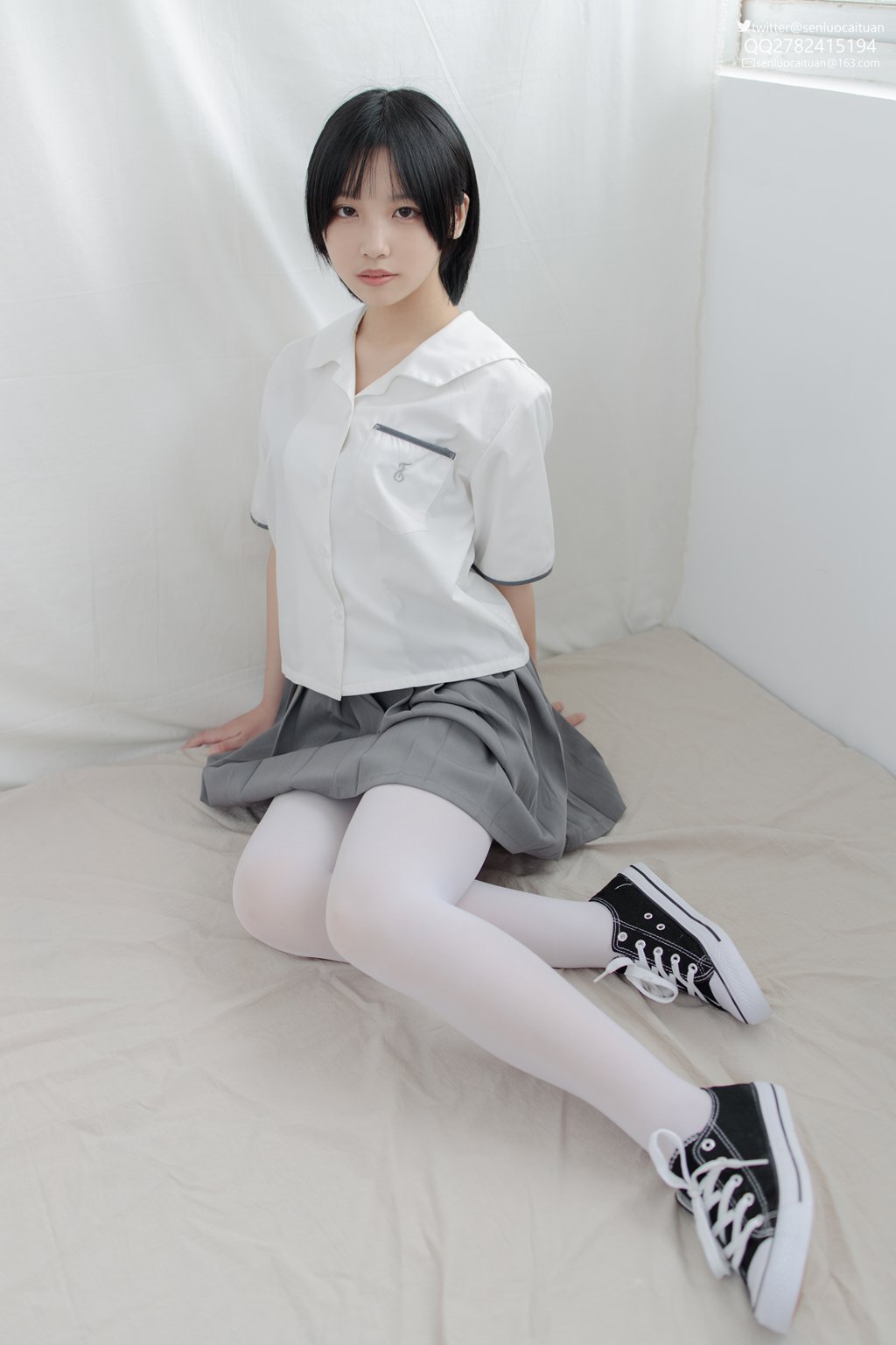 制服,JK制服,写真,森萝财团写真,森萝财团,JKFUN,希晨