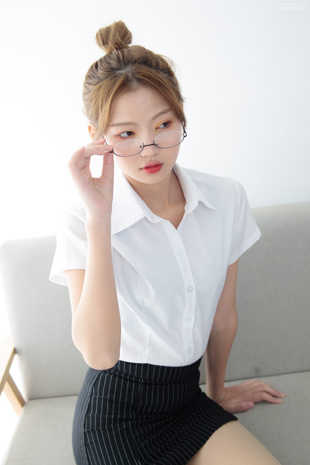 肉丝,OL,写真,眼镜,森萝财团写真,森萝财团,JKFUN,50D肉丝