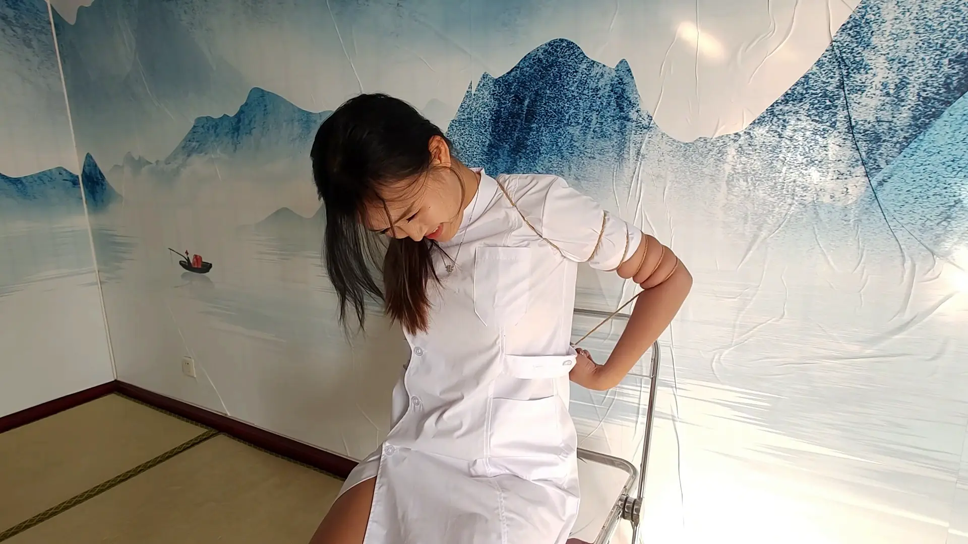 拍摄,脱缚,实验