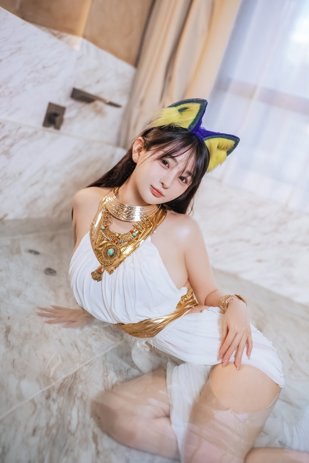 桜井宁宁 白色猫娘 白色,猫娘,宁宁,桜井宁宁,白色猫娘