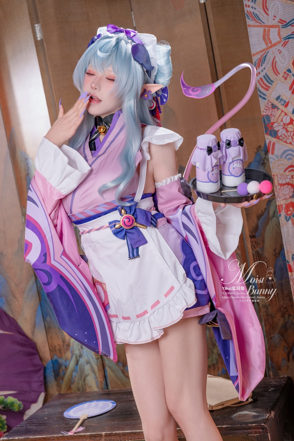 咬一口兔娘(黏黏团子兔) 『浮枕朝颜-梦见月瑞希』红昭愿 团子,咬一口兔娘,黏黏团子兔,浮枕朝颜,梦见月瑞希,红昭愿