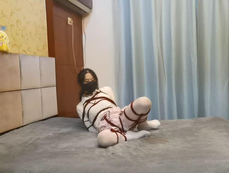 把整个手臂固定住的全身傻瓜式直臂自缚教程 紧固,自缚,直臂,股绳,固定,绳子,手臂