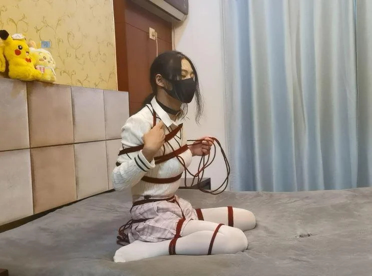 把整个手臂固定住的全身傻瓜式直臂自缚教程 紧固,自缚,直臂,股绳,固定,绳子,手臂