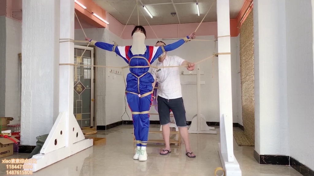 校服运动鞋白色棉袜 被大叔TJ系列（第四集）