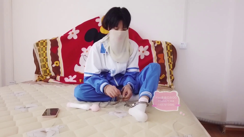 校服运动鞋白色棉袜 被大叔TJ系列（第一集）