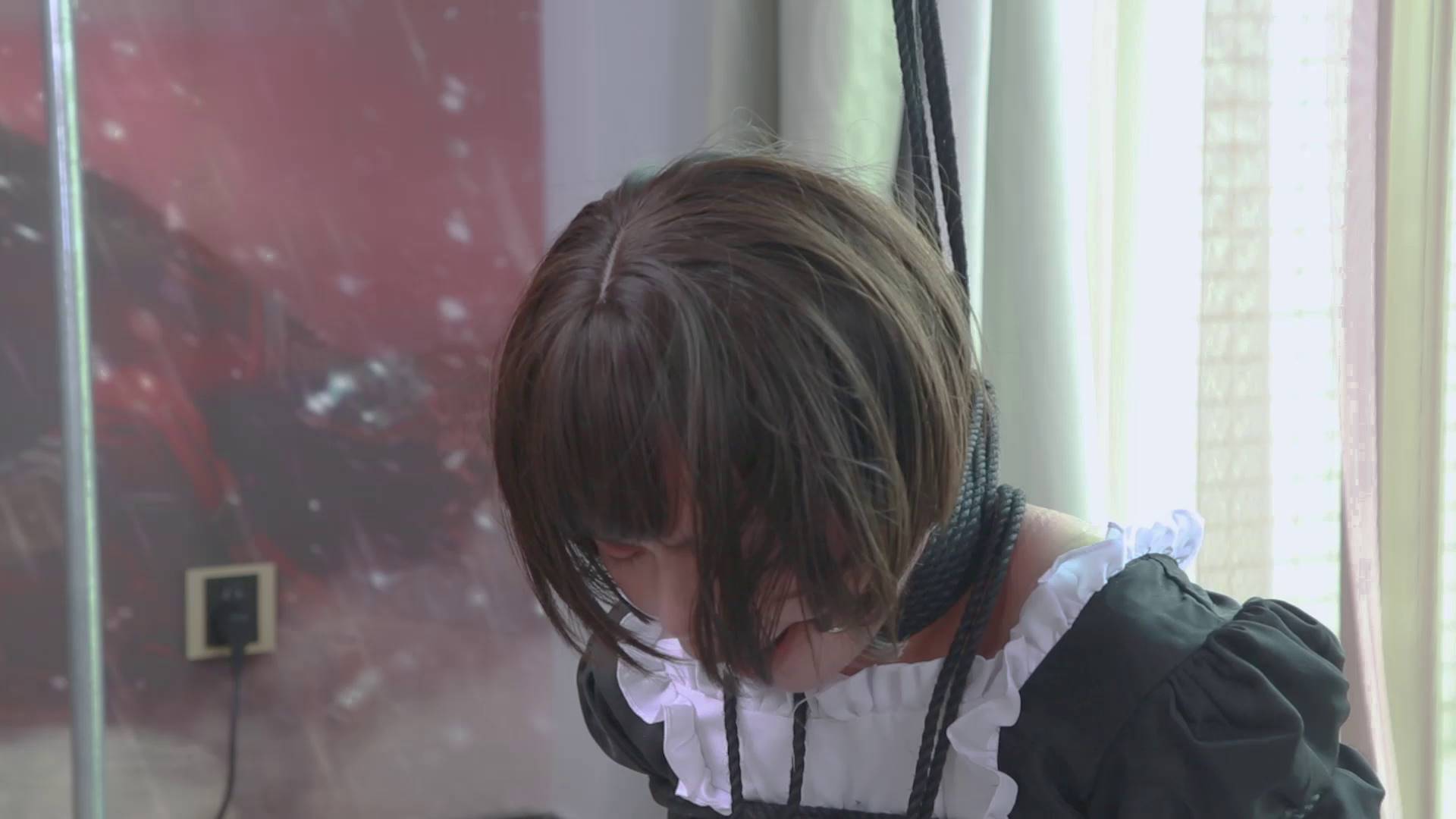 鹿角与猫爪（下集）可爱白丝小女仆长手套