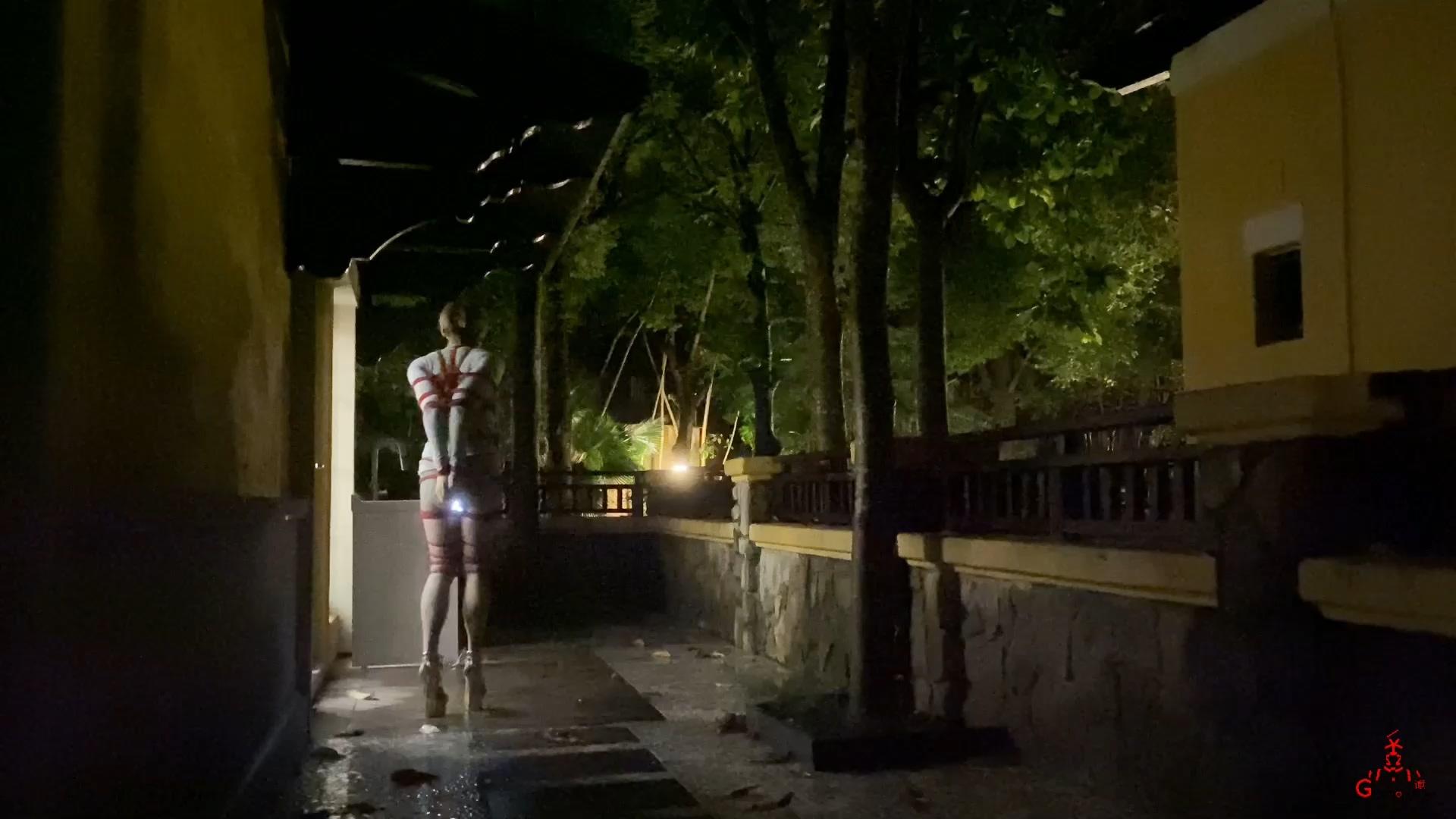 CD伪娘小诡的自缚109 雨夜自缚摔倒了怎么办