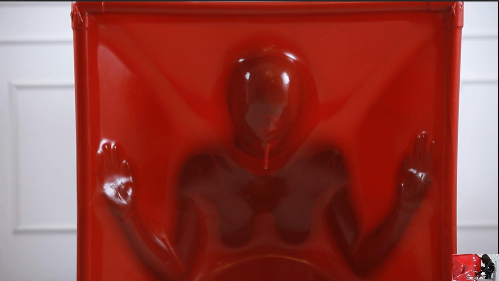 乳胶女王真空柜调叫 百合调教 重装乳胶女王 极致拘束 长靴 真空柜 呼吸抑置 真空拘束 强高 极致奴役