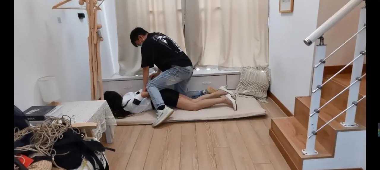 奥特曼定拍 肉丝OL黑胶带捆绑