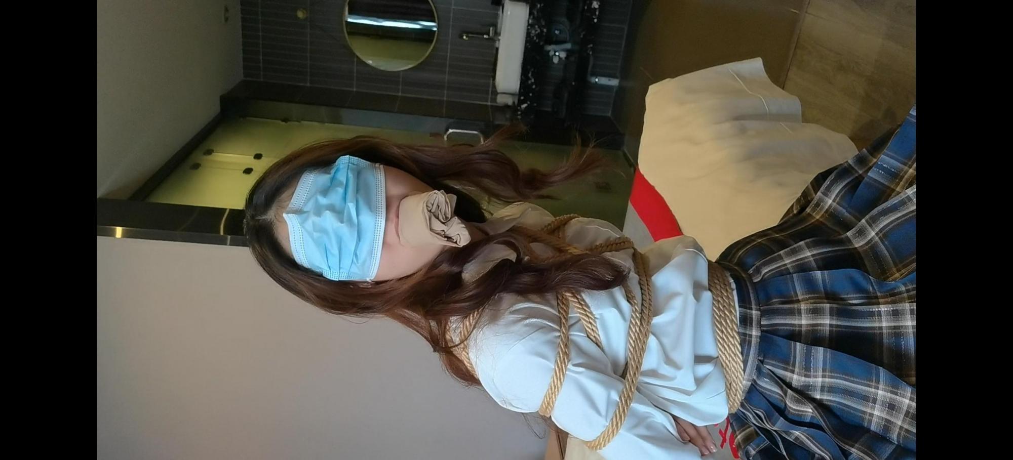 琳斓JK肉丝堵嘴