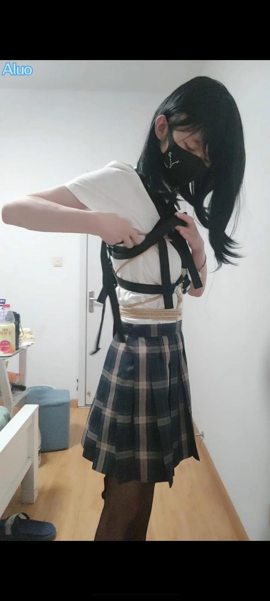 aluo的龟甲加绑带自缚