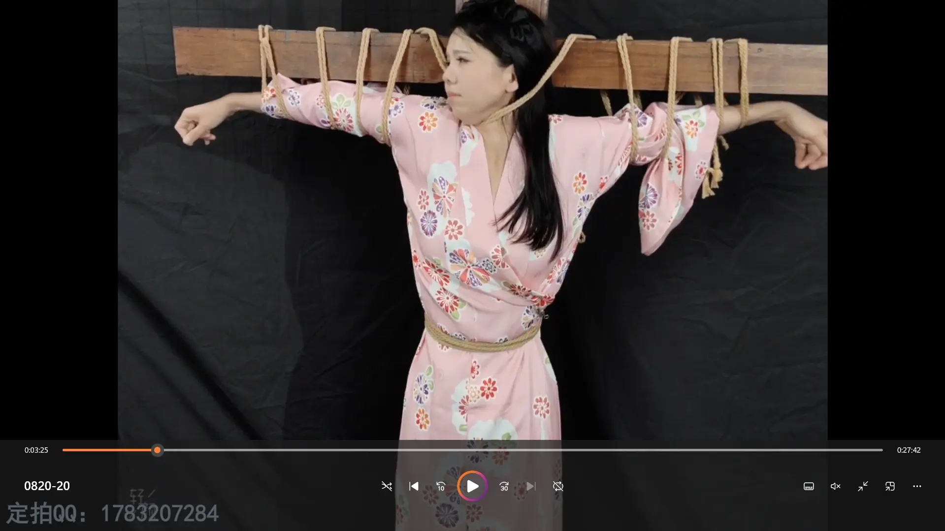 新模特--晶晶-定拍作品完整版-你难受，我开心！