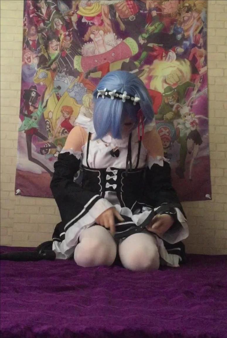 Kigurumi雷姆  手铐脚镣自缚