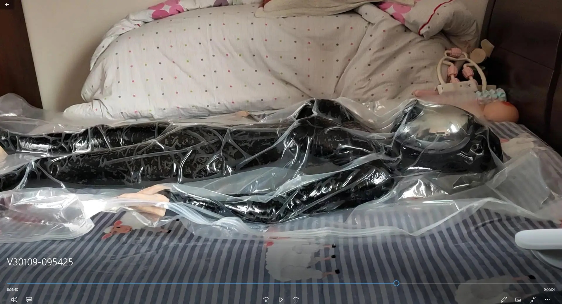 散樱酱再一次单人真空袋play——抵抗不住内心的欲望