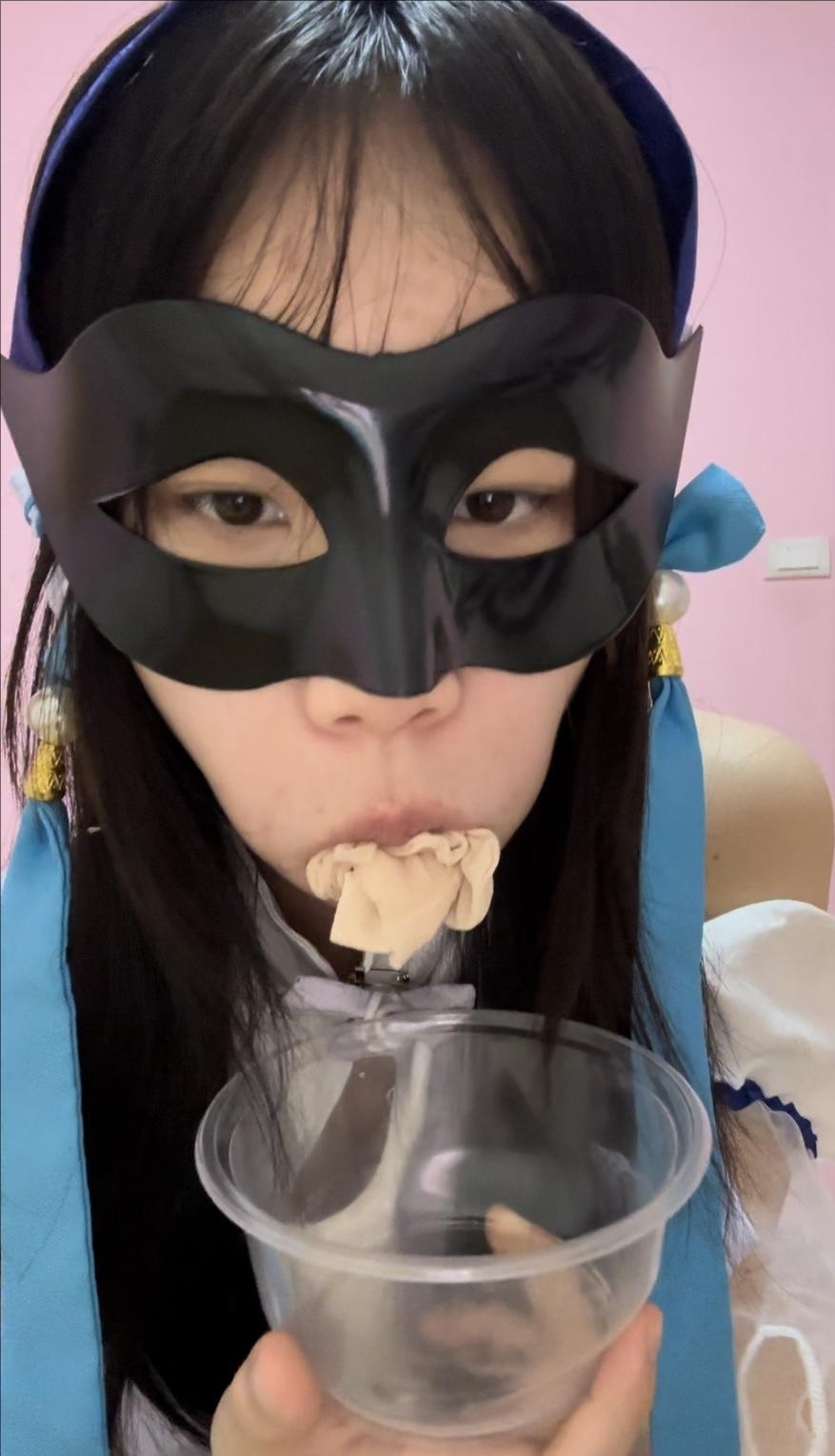 肉丝堵嘴 口水丝过程