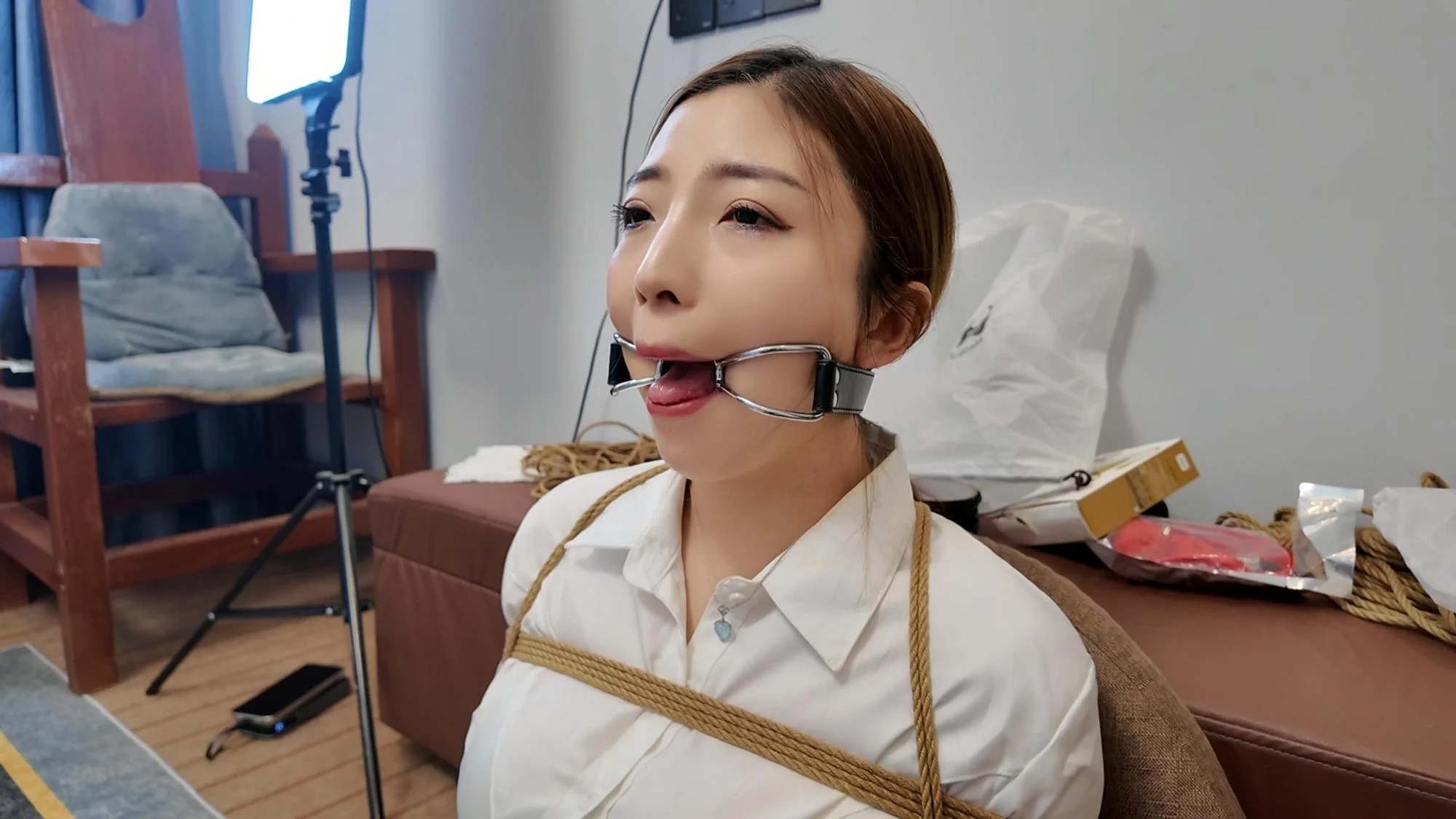 佳佳口塞训练 佳佳口塞训练