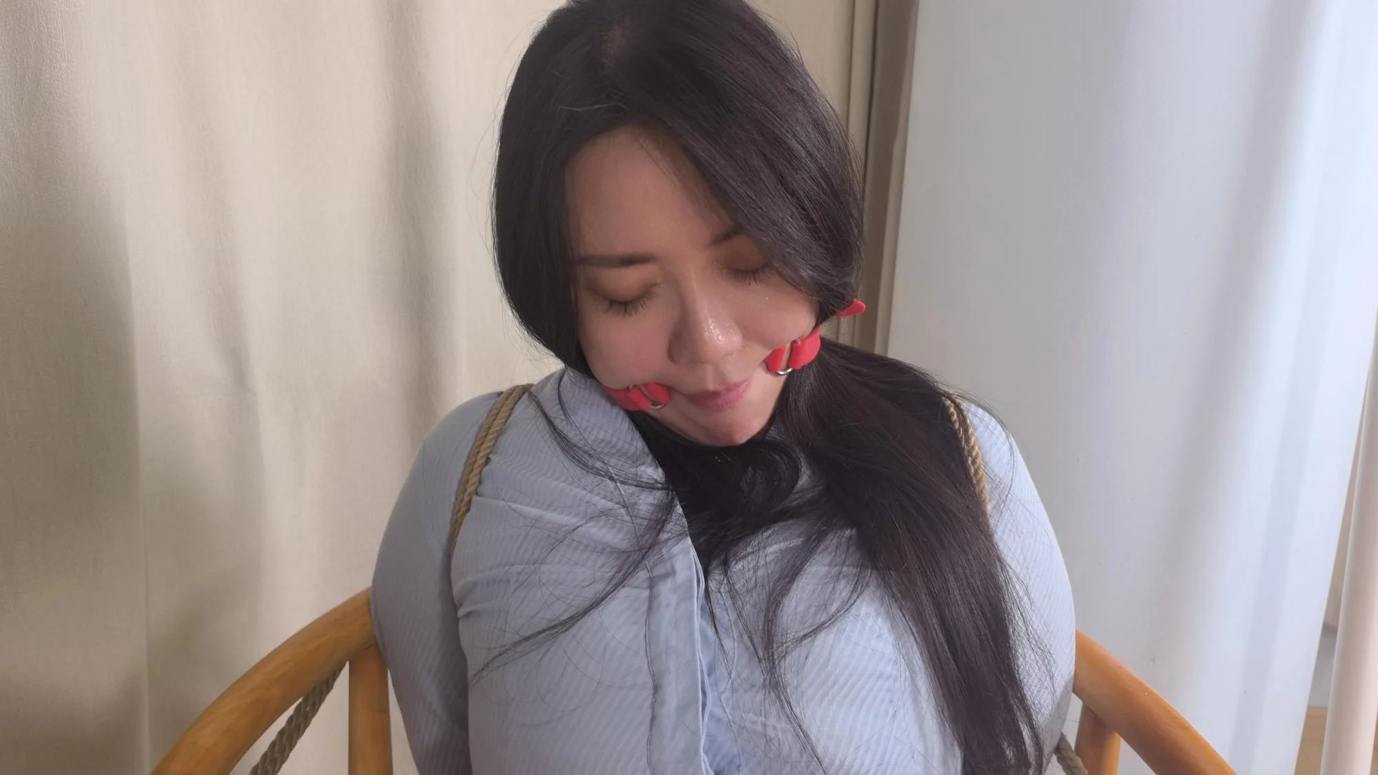 【JS工作室定制】《母子剧情》少妇与儿子捆绑第三集