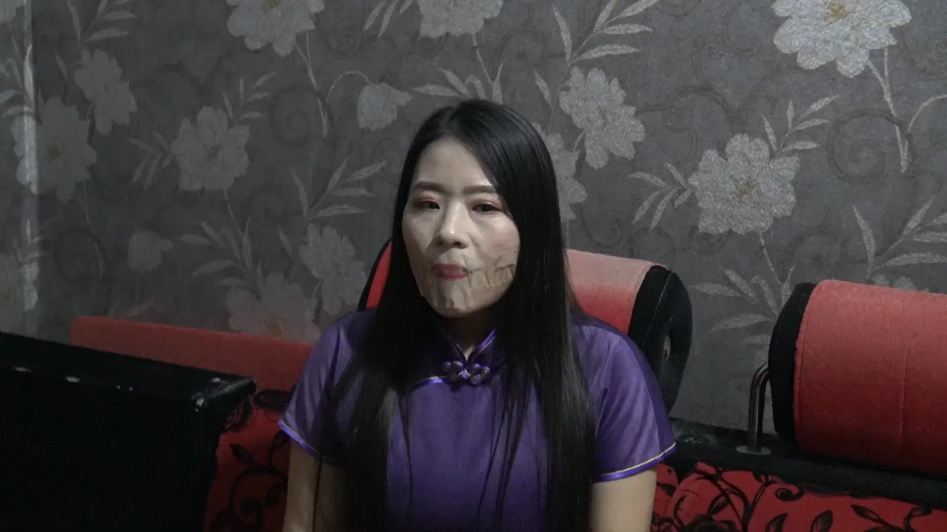 《封嘴》 M胶带 封嘴 龟甲 捆绑 不锈钢枷 拘束 《封嘴》 M胶带 封嘴 龟甲 捆绑 不锈钢枷 拘束