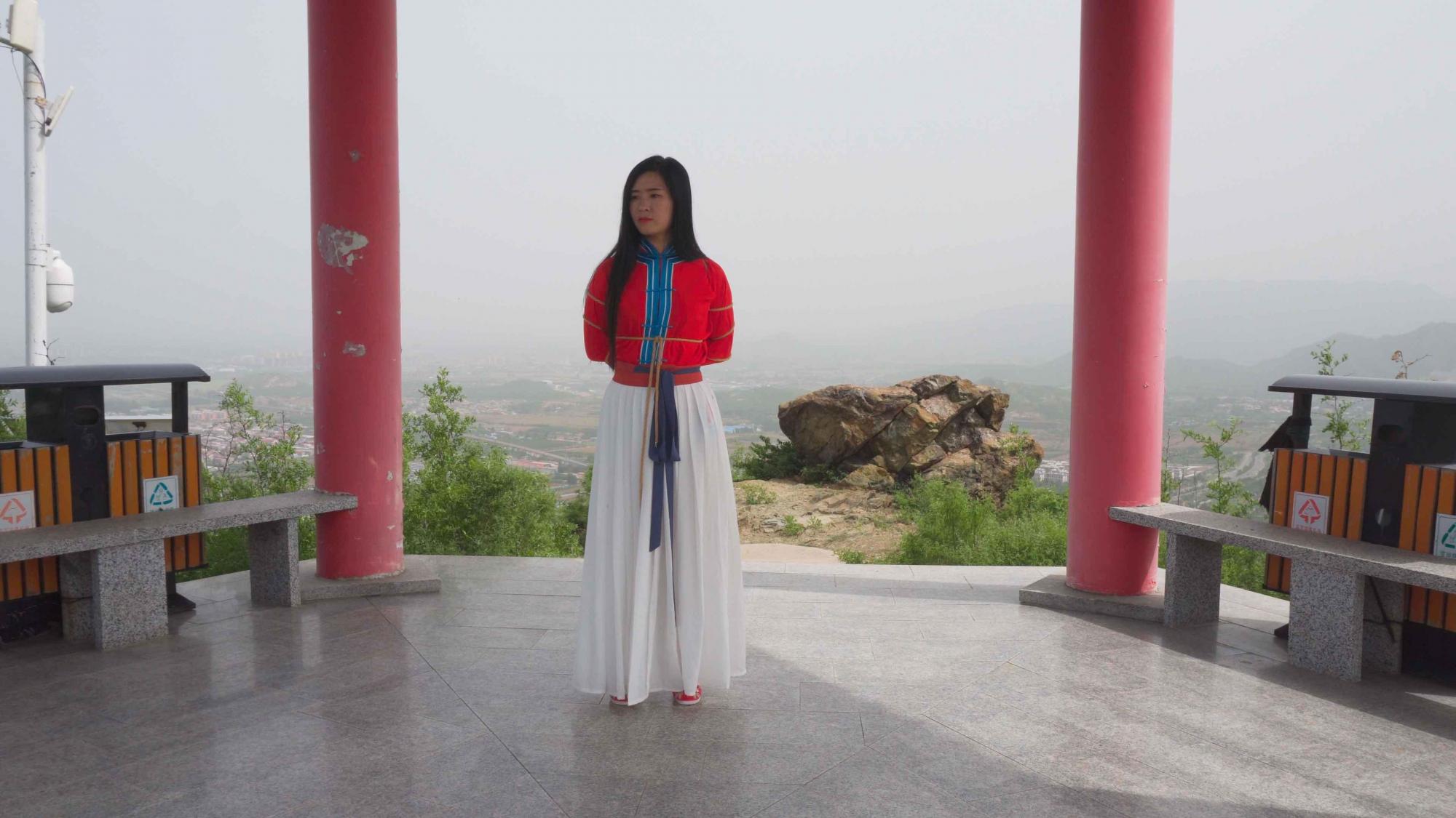 私人女囚之故地重游(五一游记) 户外红罪衣木枷脚镣 押解绑 跪迎主人 五花大绑 单脚吊 口球 红肚兜 真实皮鞭戒尺打屁股 强制开脚等等 私人女囚之故地重游(五一游记) 户外红罪衣木枷脚镣 押解绑 跪迎主人 五花大绑 单脚吊 口球 红肚兜 真实皮鞭戒尺打屁股 强制开脚等等
