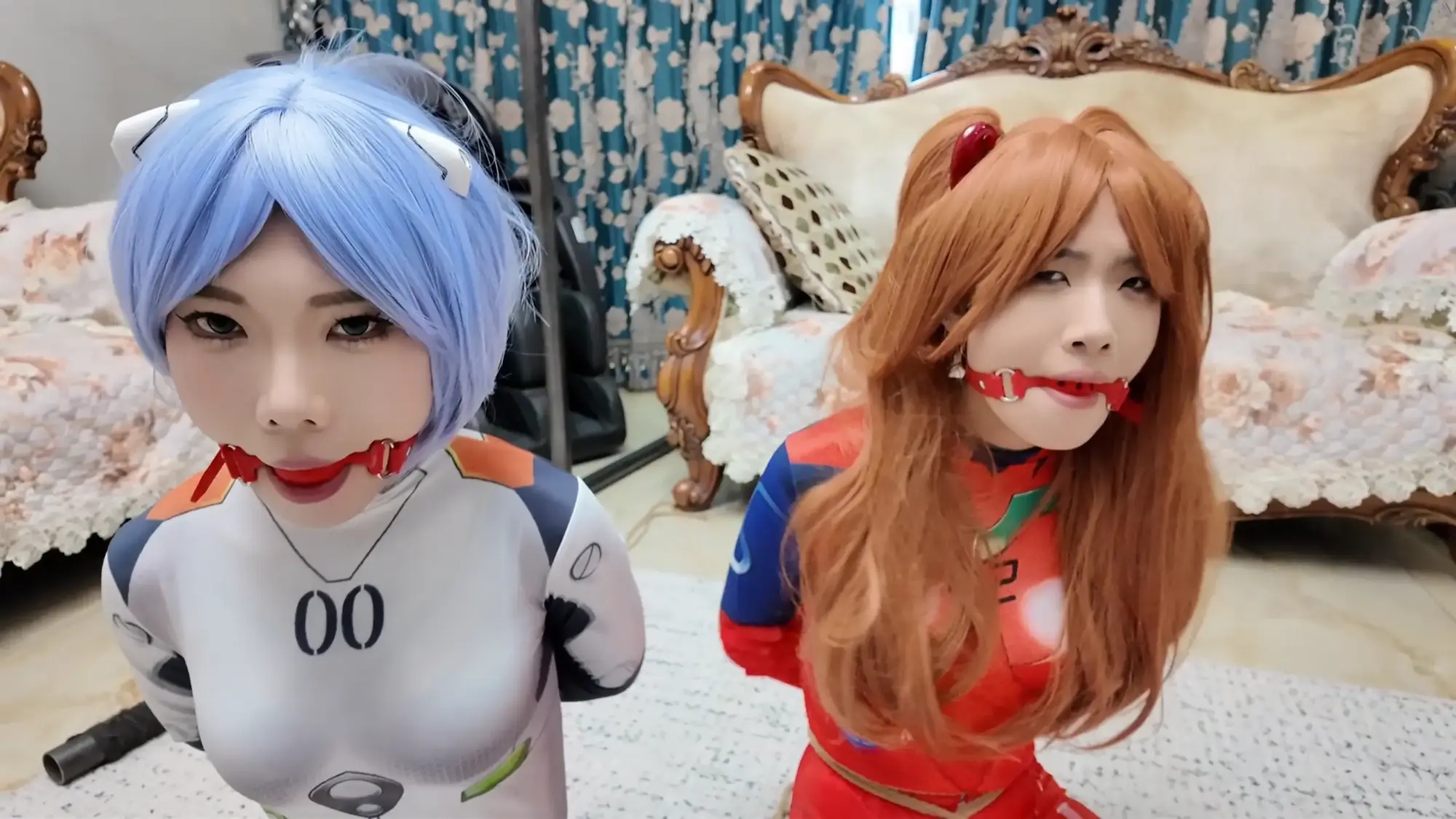 完蛋!我把美女捆绑了?——缚神挑战?落难的EVA等身手办! 完蛋!我把美女捆绑了?——缚神挑战?落难的EVA等身手办!