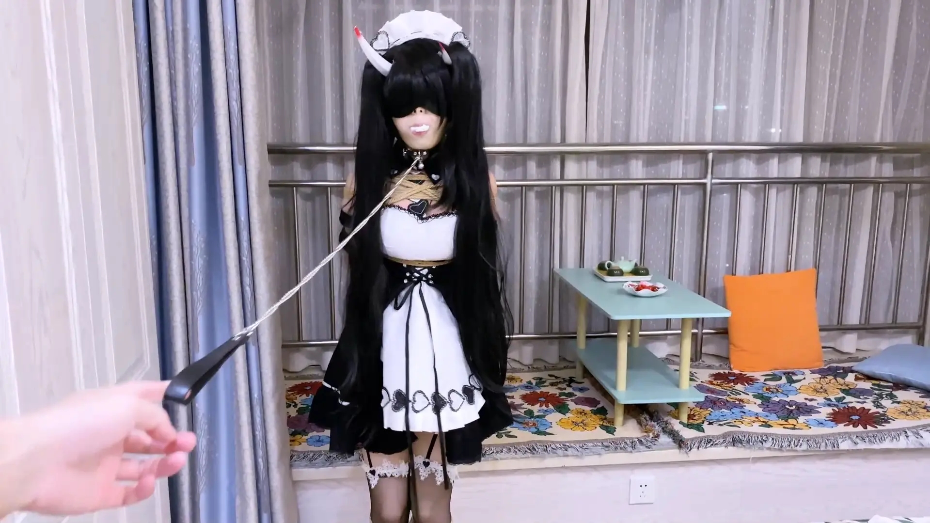 【嗷大喵】-《二次元少女系》-客户定拍-第三集-能代cos+被窝被绑+日式紧缚+胸缚+膝盖并腿缚连接手腕+口球+挣扎起床+逃跑失败+丝袜堵嘴+项圈链子+牵引行走+椅子缚+强制分腿+日式捆法教 【嗷大喵】-《二次元少女系》-客户定拍-第三集-能代cos+被窝被绑+日式紧缚+胸缚+膝盖并腿缚连接手腕+口球+挣扎起床+逃跑失败+丝袜堵嘴+项圈链子+牵引行走+椅子缚+强制分腿+日式捆法教