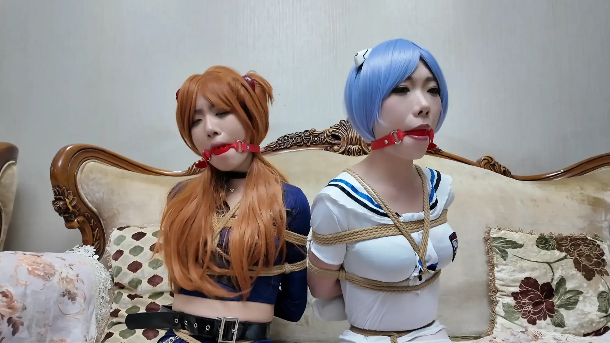 完蛋!我把美女捆绑了?——双人成缚?EVA暖暖换装玩弄! 完蛋!我把美女捆绑了?——双人成缚?EVA暖暖换装玩弄!