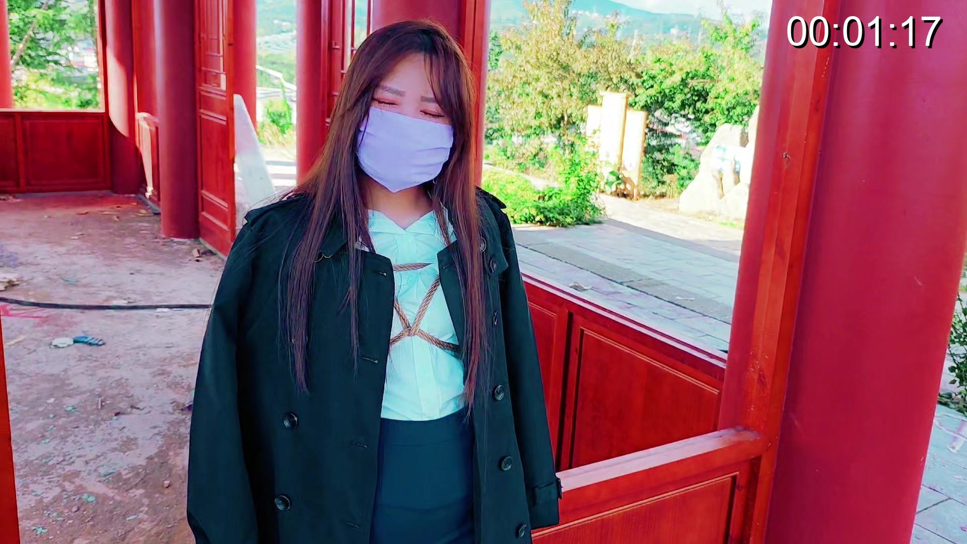 女m户外职业装捆绑1